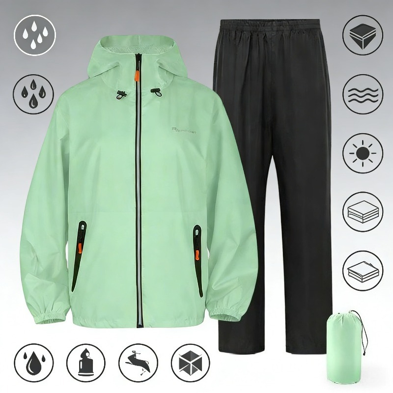 Full Body Waterproof Rain Suit - огляд і ціна Cycling Gear Man