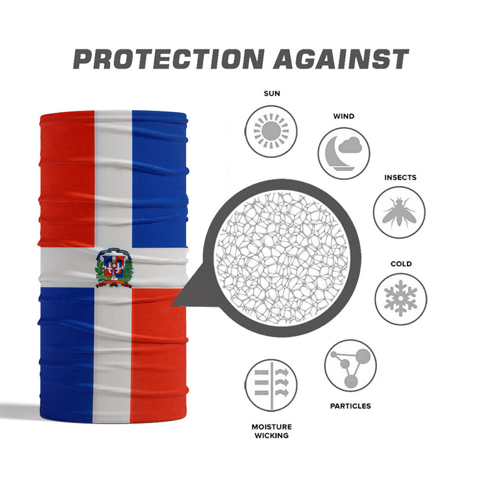 Dominica National Flag Bandana - огляд і ціна Cycling Gear Man