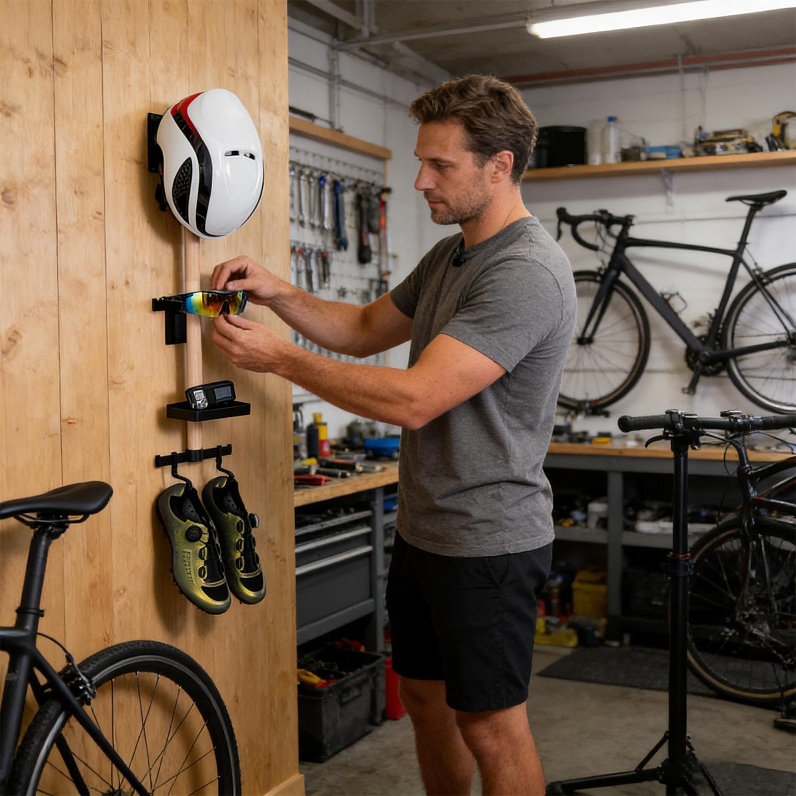 Vertical Cycling Gear Organize - огляд і ціна Cycling Gear Wall Mount