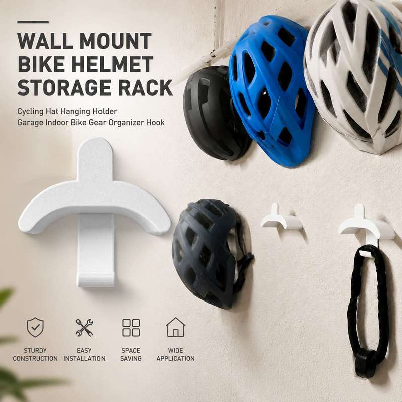 Wall Mount Bike Helmet Storage - огляд і ціна Cycling Gear Wall Mount