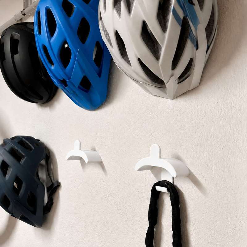 Wall Mount Bike Helmet Storage - огляд і ціна Cycling Gear Wall Mount
