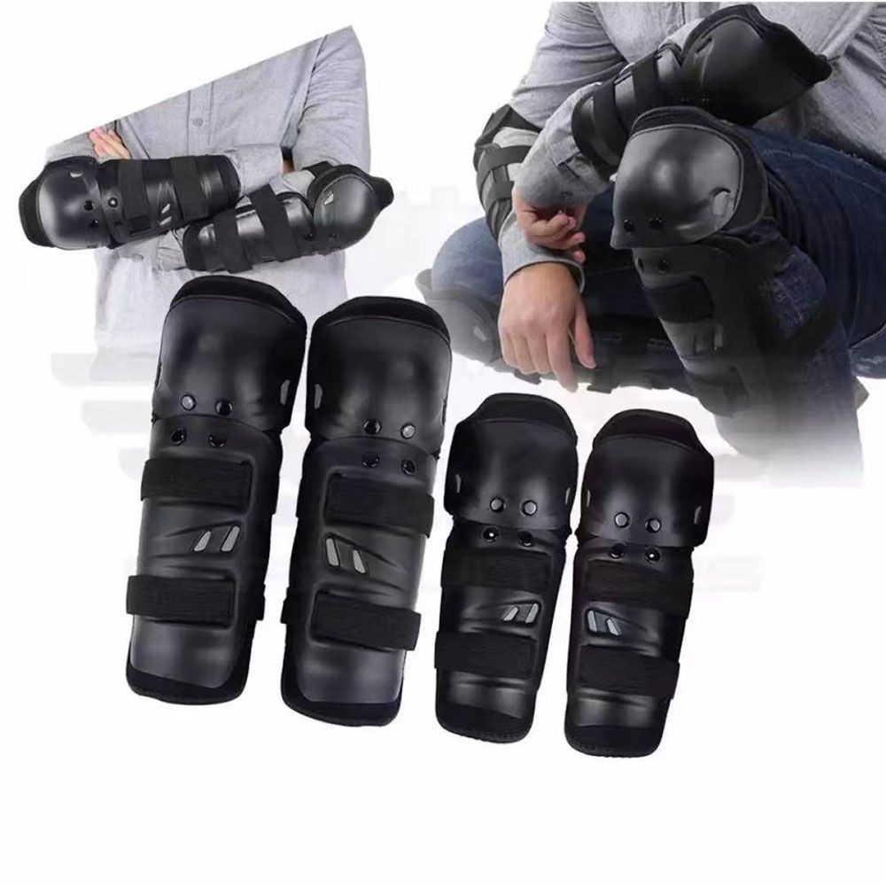 4pcs/set Knee Pads Round Head  - огляд і ціна Cycling Gear And Equipment