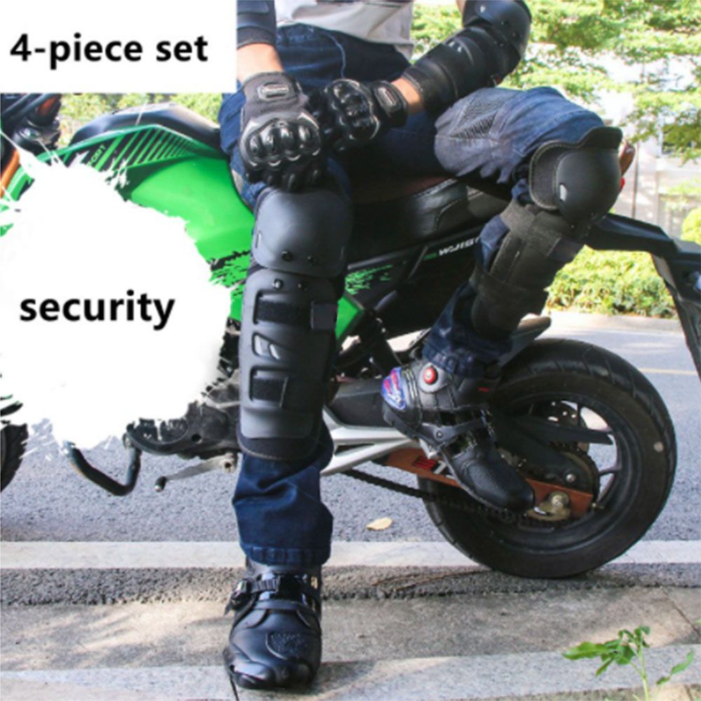 4pcs/set Knee Pads Round Head  - огляд і ціна Cycling Gear And Equipment