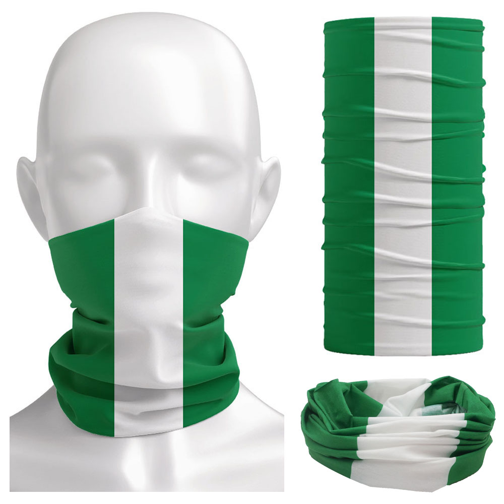 Nigeria Flag Bandanna Women Ne - огляд і ціна Cycling Gear Man