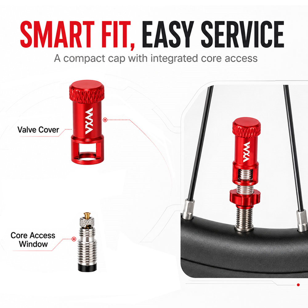 Bicycle Presta Valve Cap Core  - огляд і ціна Cycling Gear Gravel